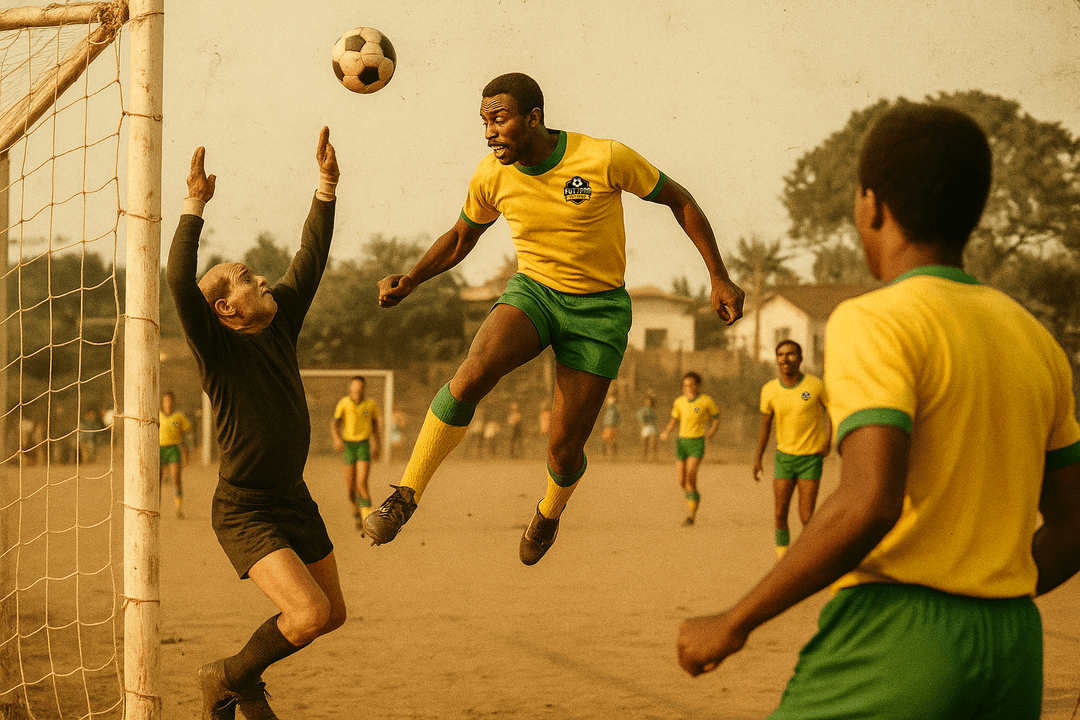 Galeria do racha seu racha: Primeiro Gol Registrado